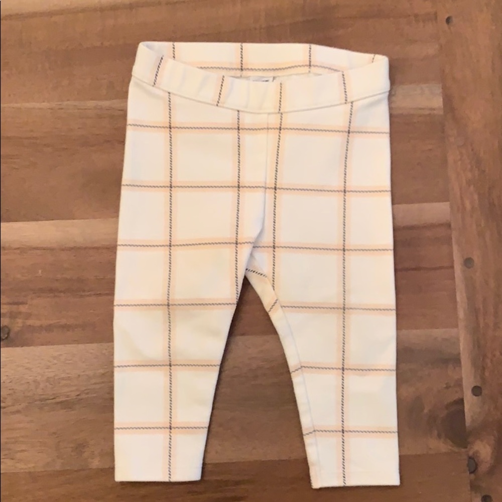 Janie and Jack baby girl leggings, sz 6-12 month
